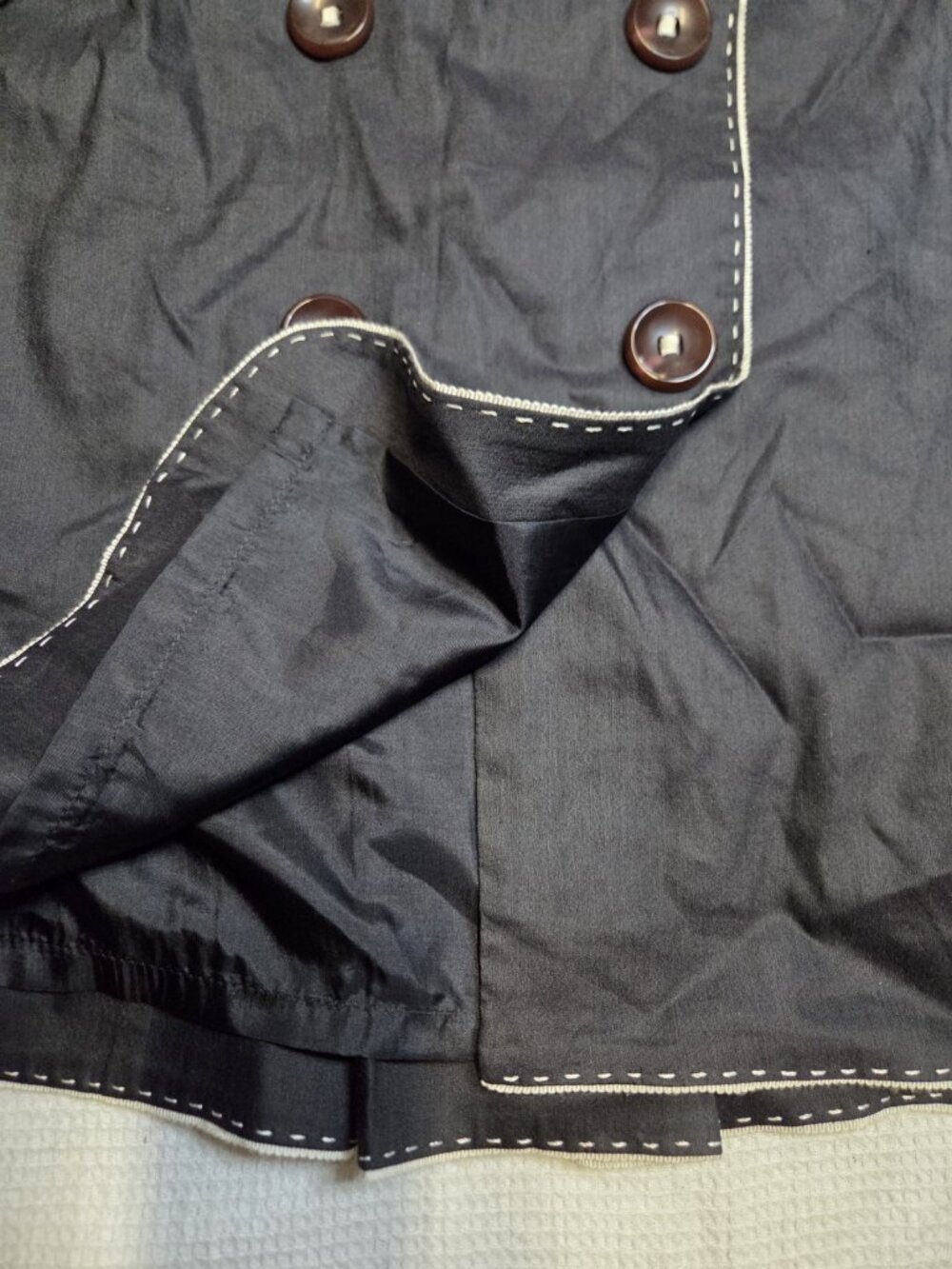 Michaa Korean Brand Pencil Skirt Suit Black Size 4 Y2K. EUC - Picture 6 of 10